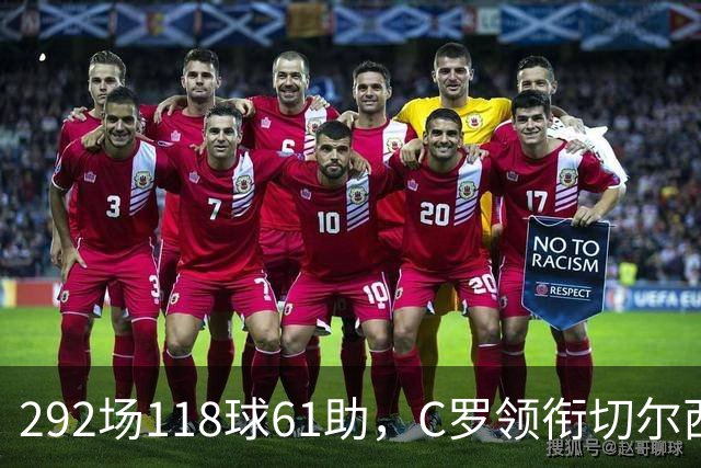 292场118球61助，C罗领衔切尔西曼联2000年后最佳合体阵